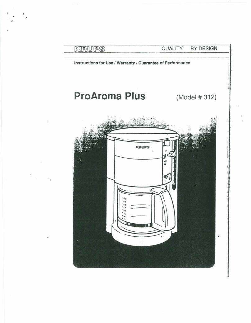 Krups PROAROMA PLUS User manual