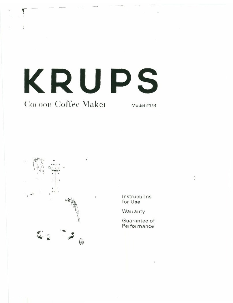 Krups COCOON User manual