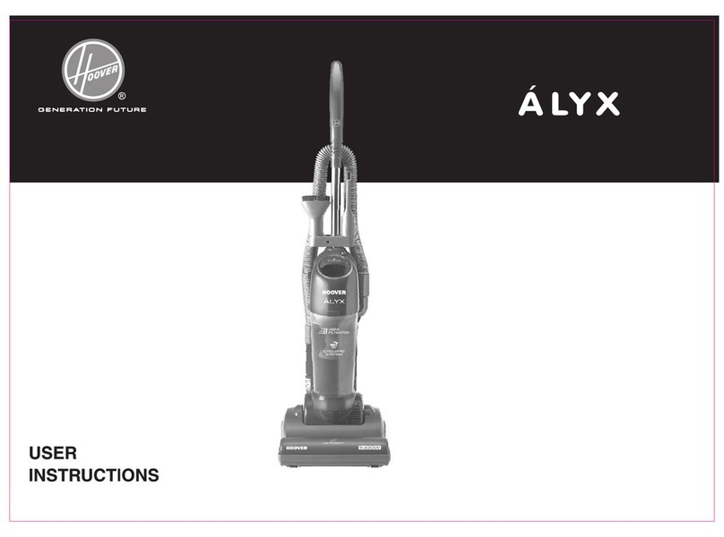 Hoover ALYX User instructions