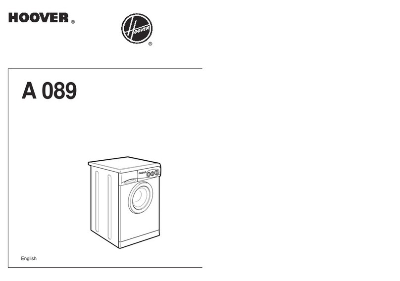 Hoover A 089 User manual