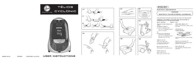 Hoover TELIOS CYCLONIC User instructions