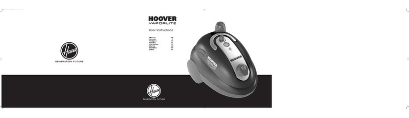 Hoover VAPORLITE User instructions