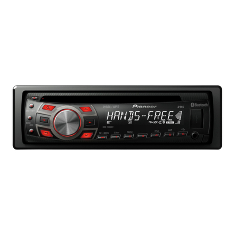 Pioneer DEH-7300BT owner's manual
