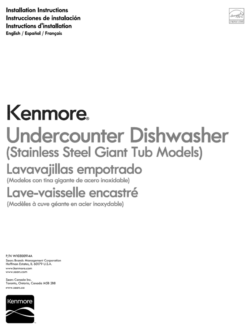 Kenmore 66513966K014 installation instructions