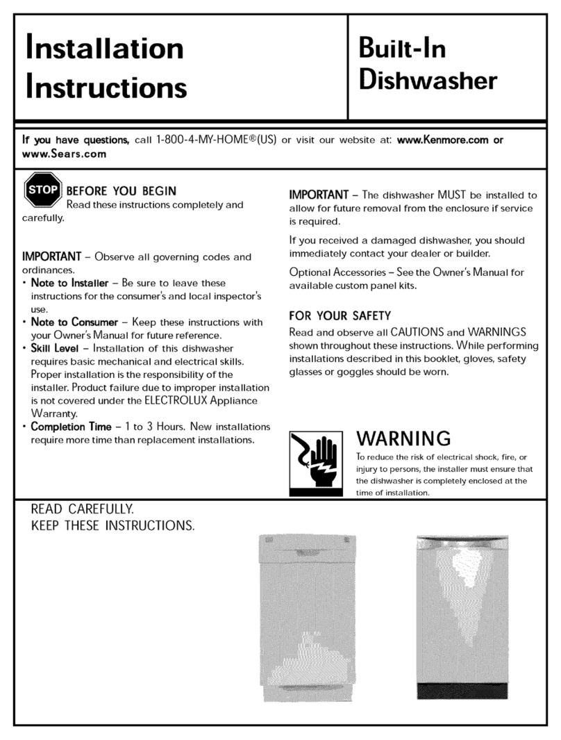 Kenmore 58714683200A installation instructions