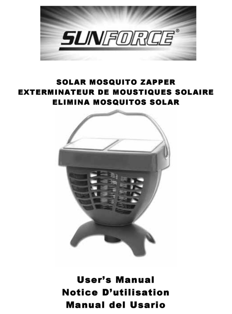 Sunforce SOLAR user manual Sunforce SOLAR user manual