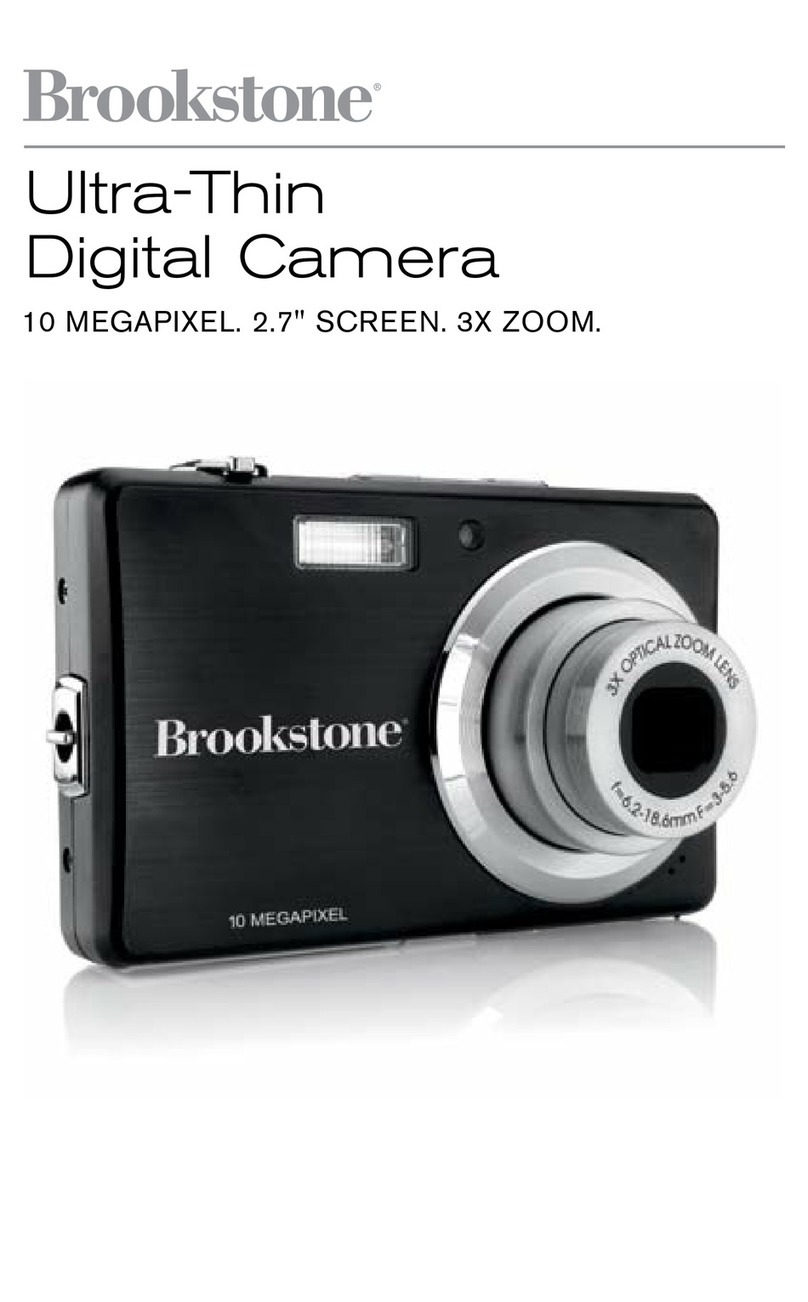 Brookstone Ultra-Thin Digital Camera instruction manual Brookstone Ultra-Thin Digital Camera instruction manual