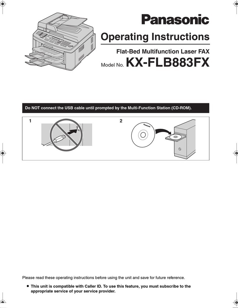 Panasonic KX-FLB883FX User manual