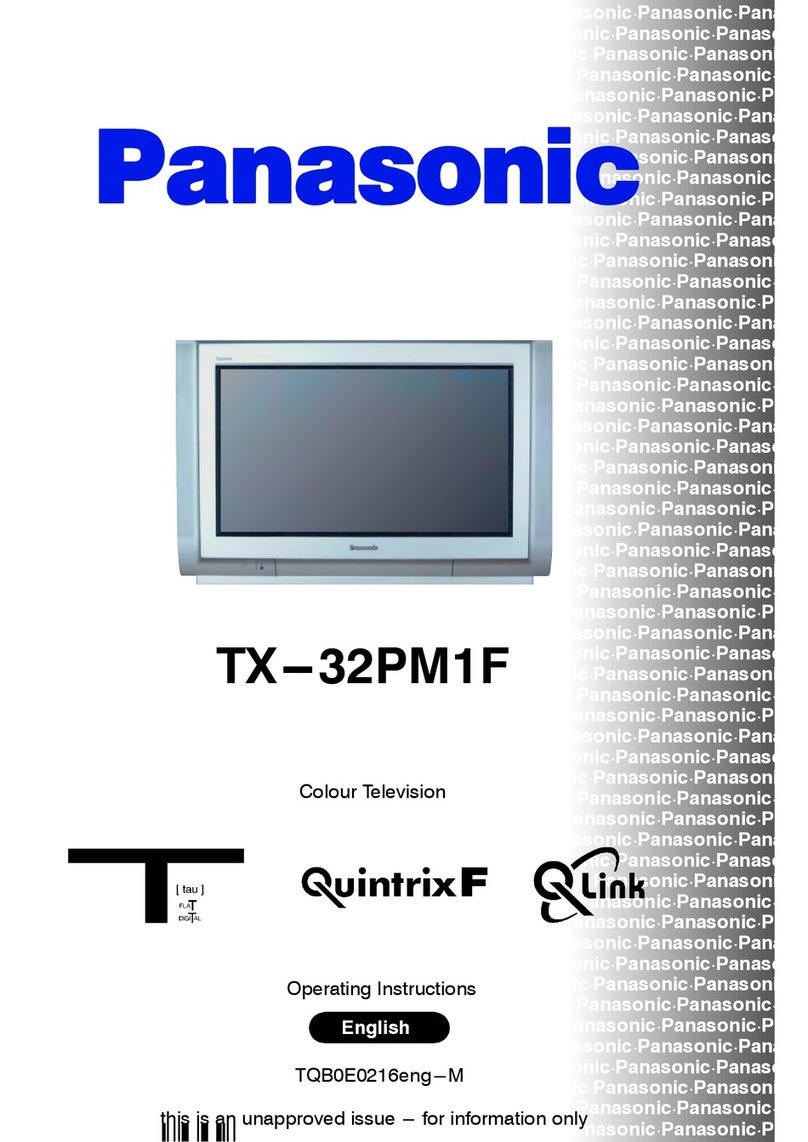 Panasonic TX-32PM1F User manual