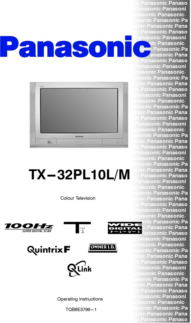 Panasonic TX-32PL10L User manual
