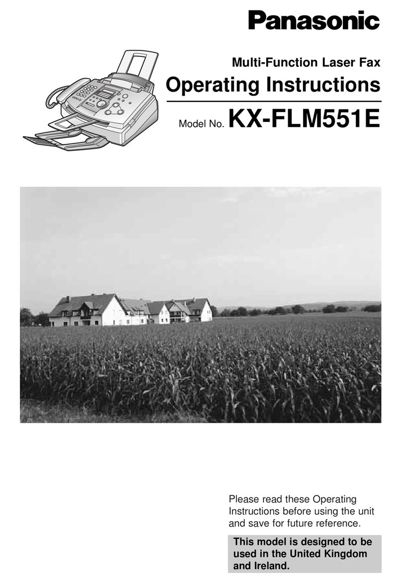 Panasonic KX-FLM551E User manual