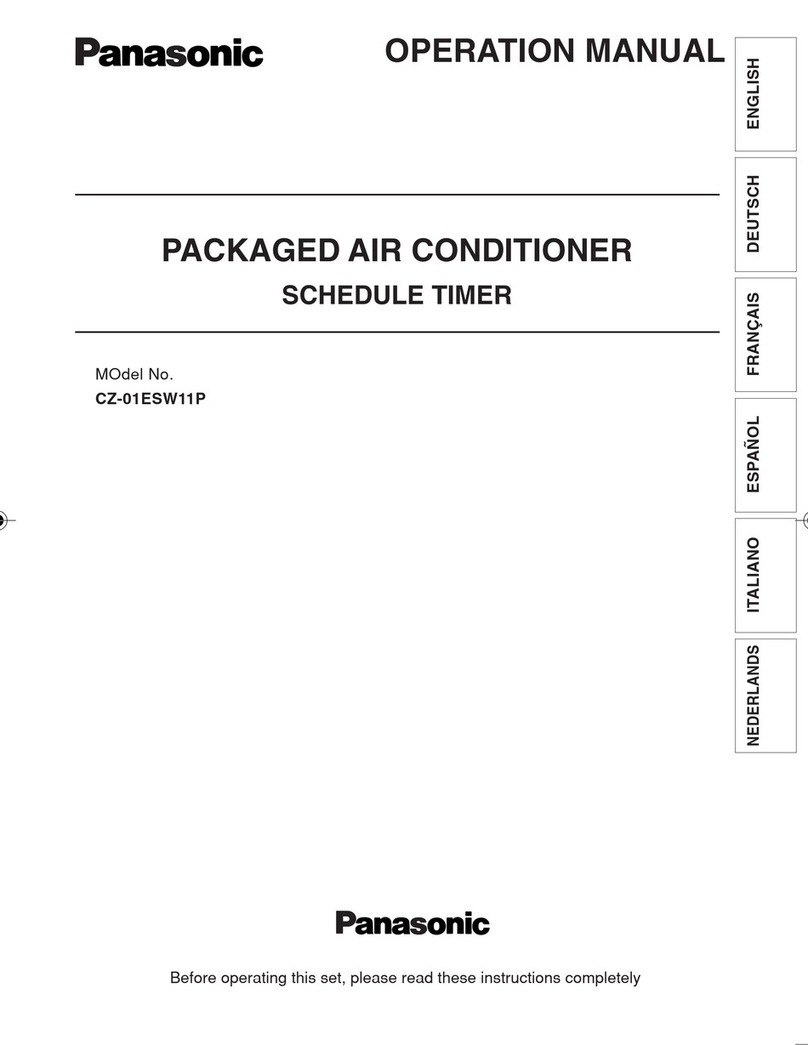 Panasonic CZ-01ESW11P User manual