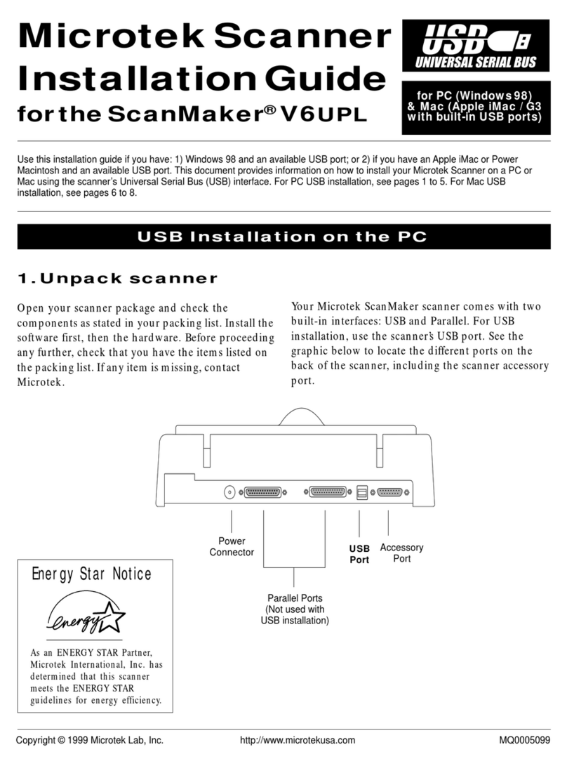 Microtek ScanMaker V6UPL installation guide