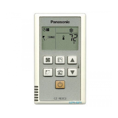 Panasonic CZ-RE2C2 User manual