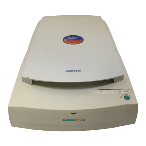 Microtek ScanMaker X12USL User manual
