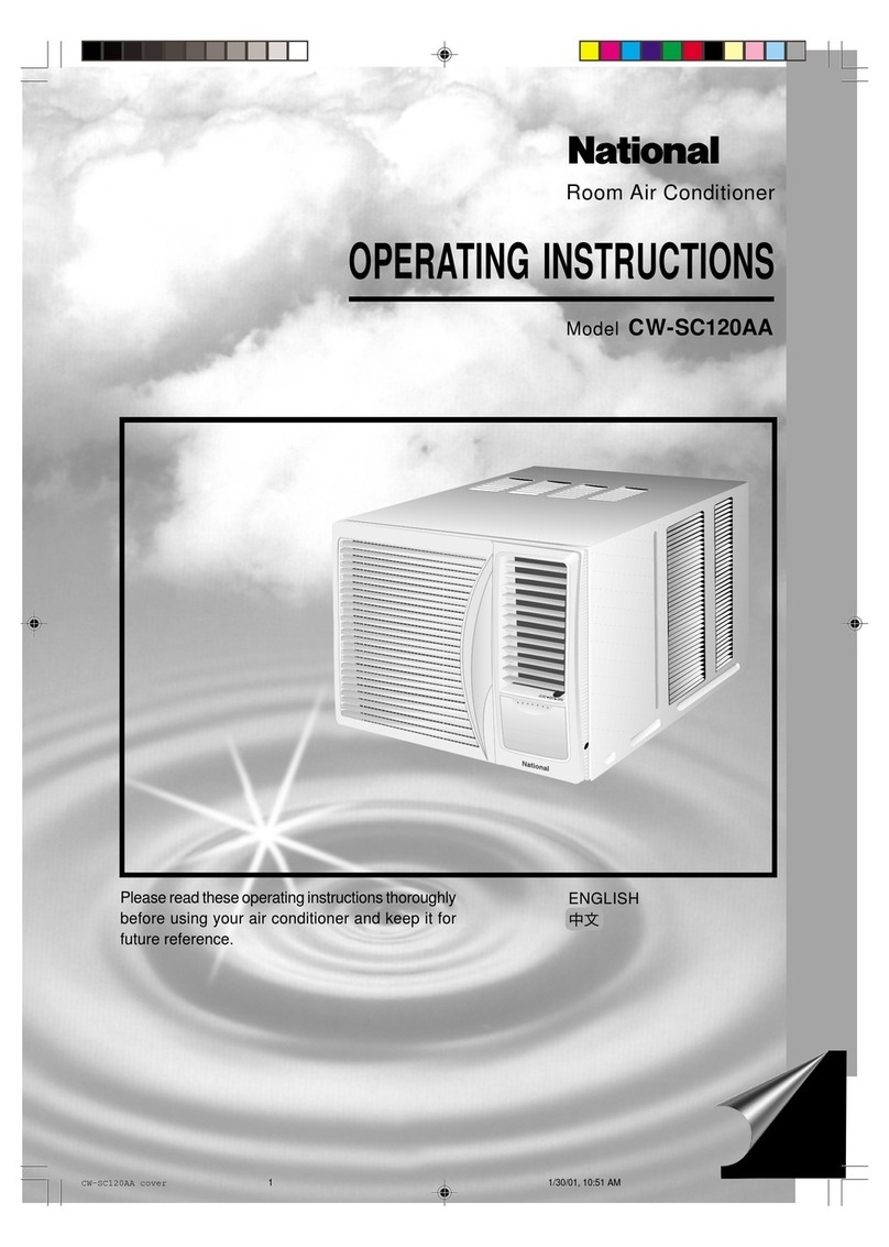 Panasonic CW-SC120AA User manual