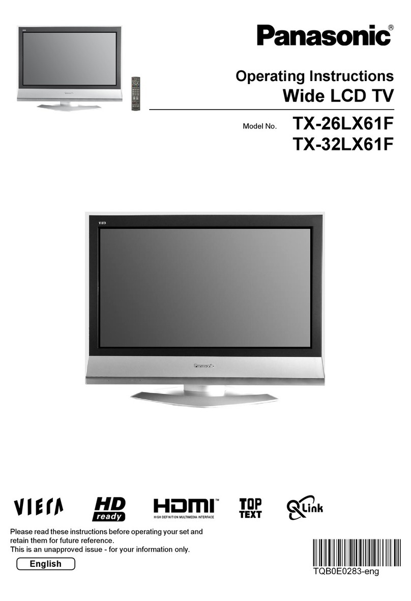 Panasonic TX-26LX61F User manual