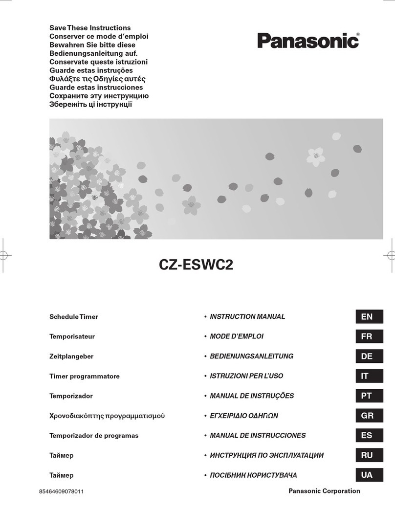 Panasonic CZ-ESWC2 instruction manual