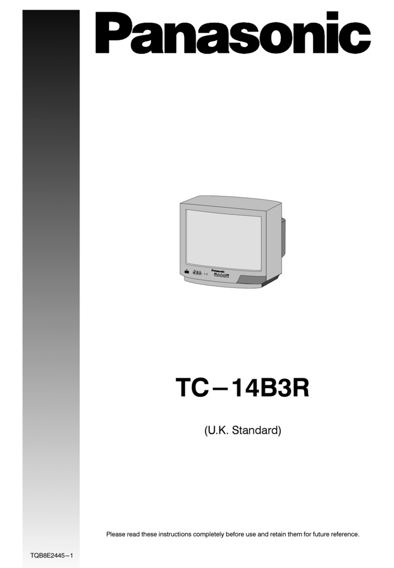 Panasonic TC-14B3R Instruction