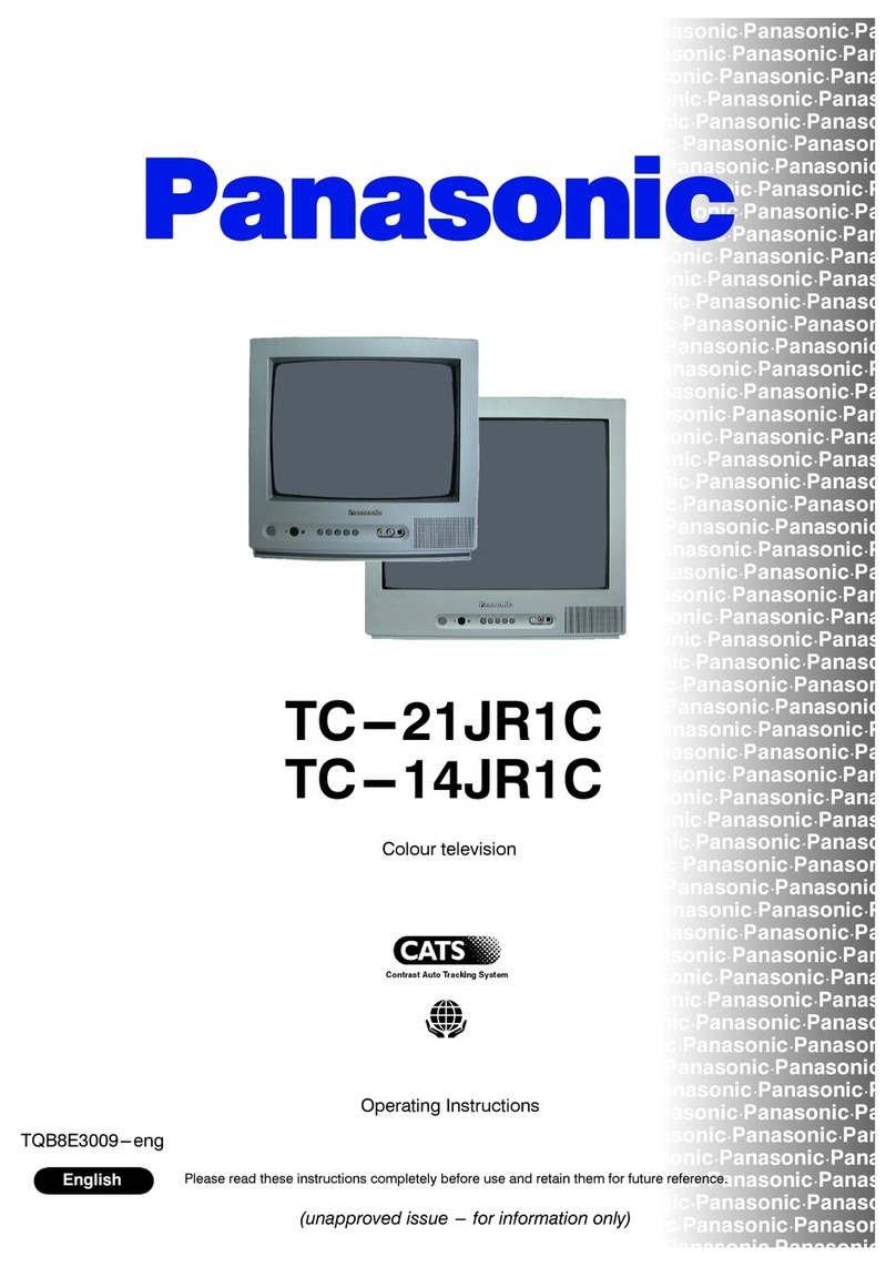 Panasonic TC-14JR1C User manual Panasonic TC-14JR1C User manual