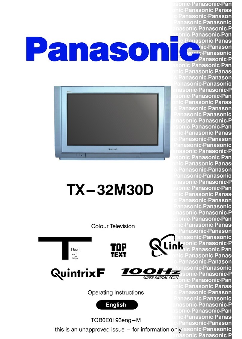 Panasonic TX-32M30D User manual