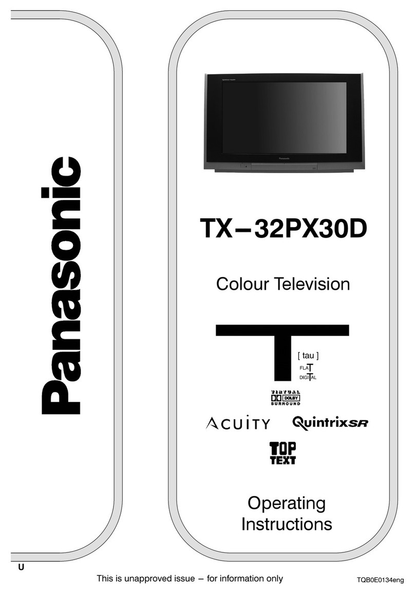 Panasonic TX-32PX30D User manual