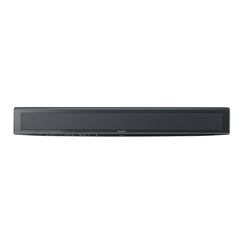 Panasonic SCHTB10 - HOME THEATER AUDIO SYSTEM User manual