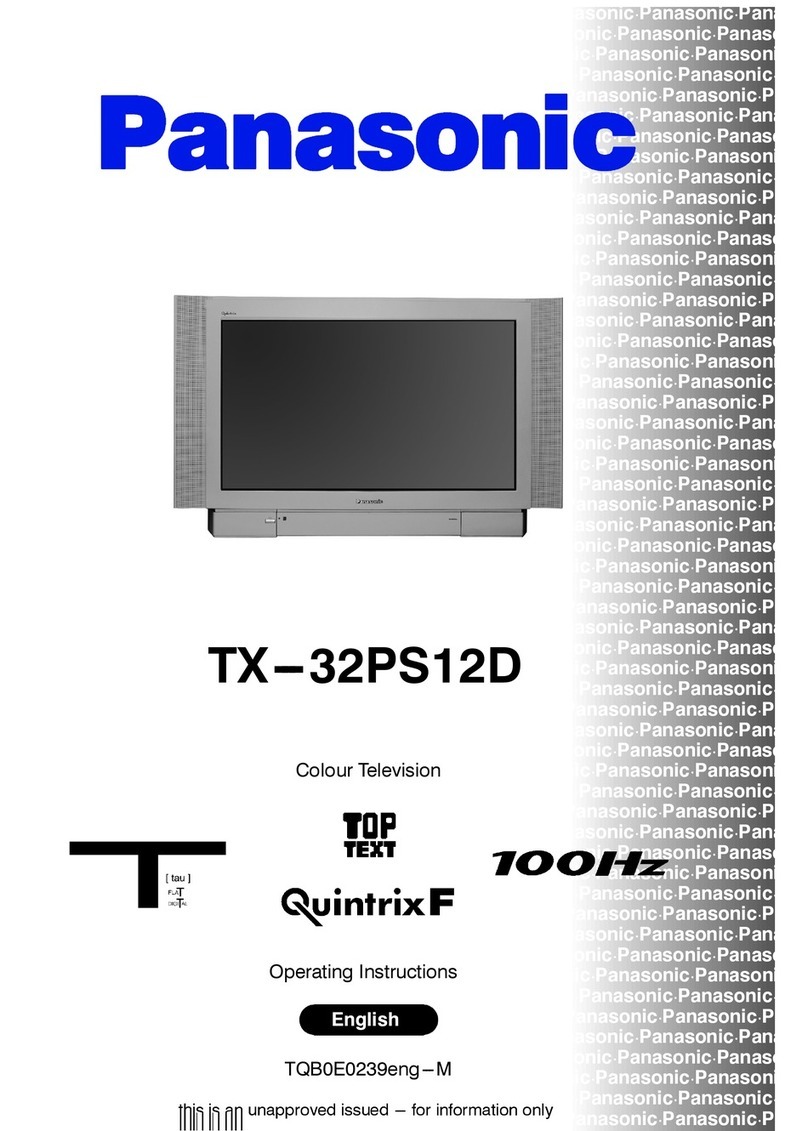 Panasonic TX-32PS12D User manual