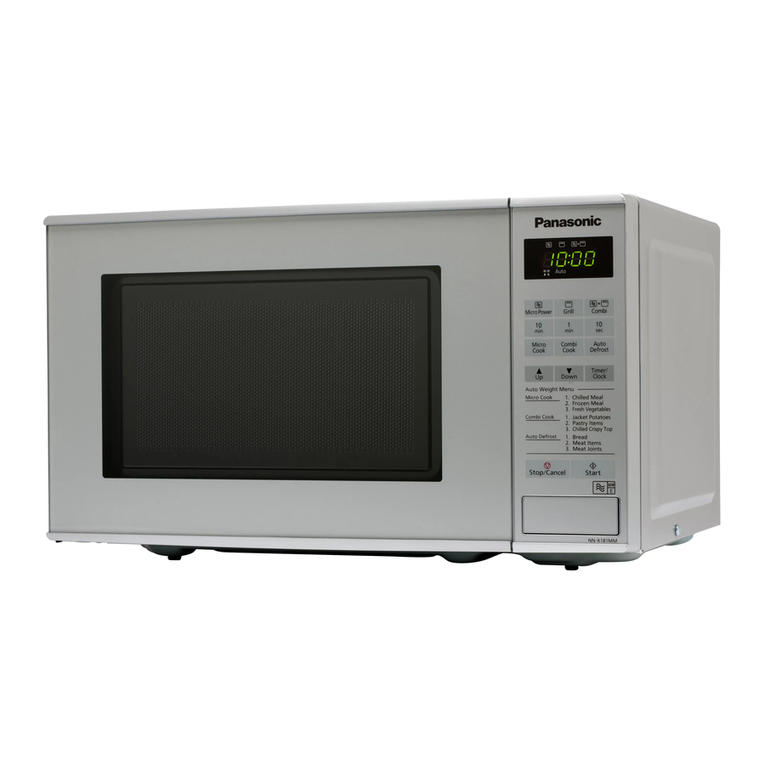 Panasonic NN-K181MMBPQ Operating instructions and cookery book