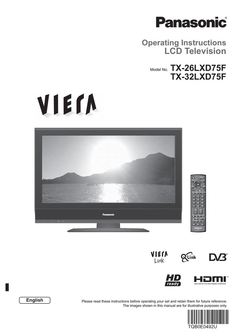 Panasonic Viera TX-26LXD75F User manual