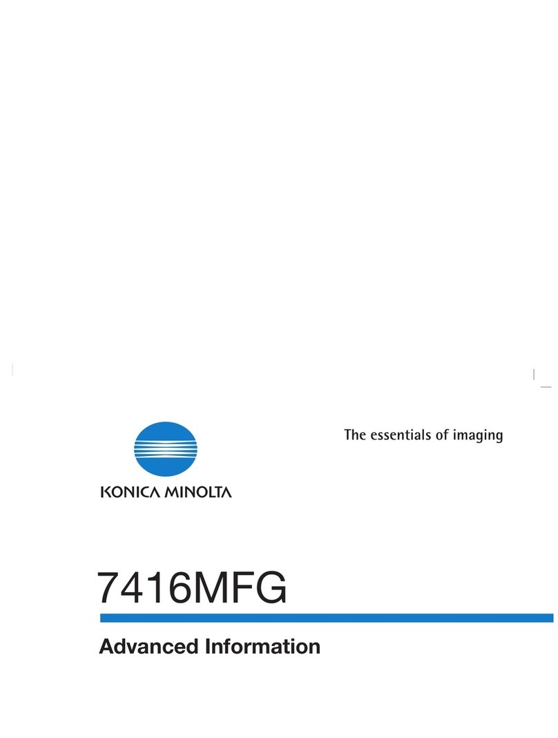 Konica Minolta 7416MFG Advanced information