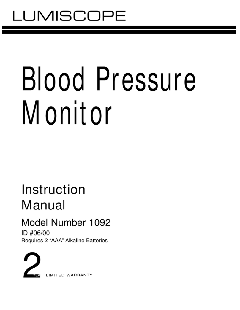 Lumiscope 1092 User manual