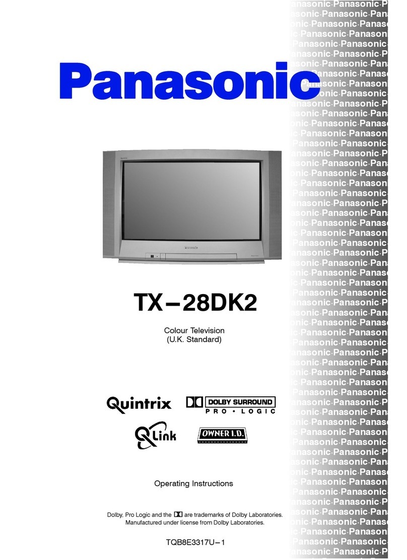 Panasonic TX-28DK2 User manual Panasonic TX-28DK2 User manual