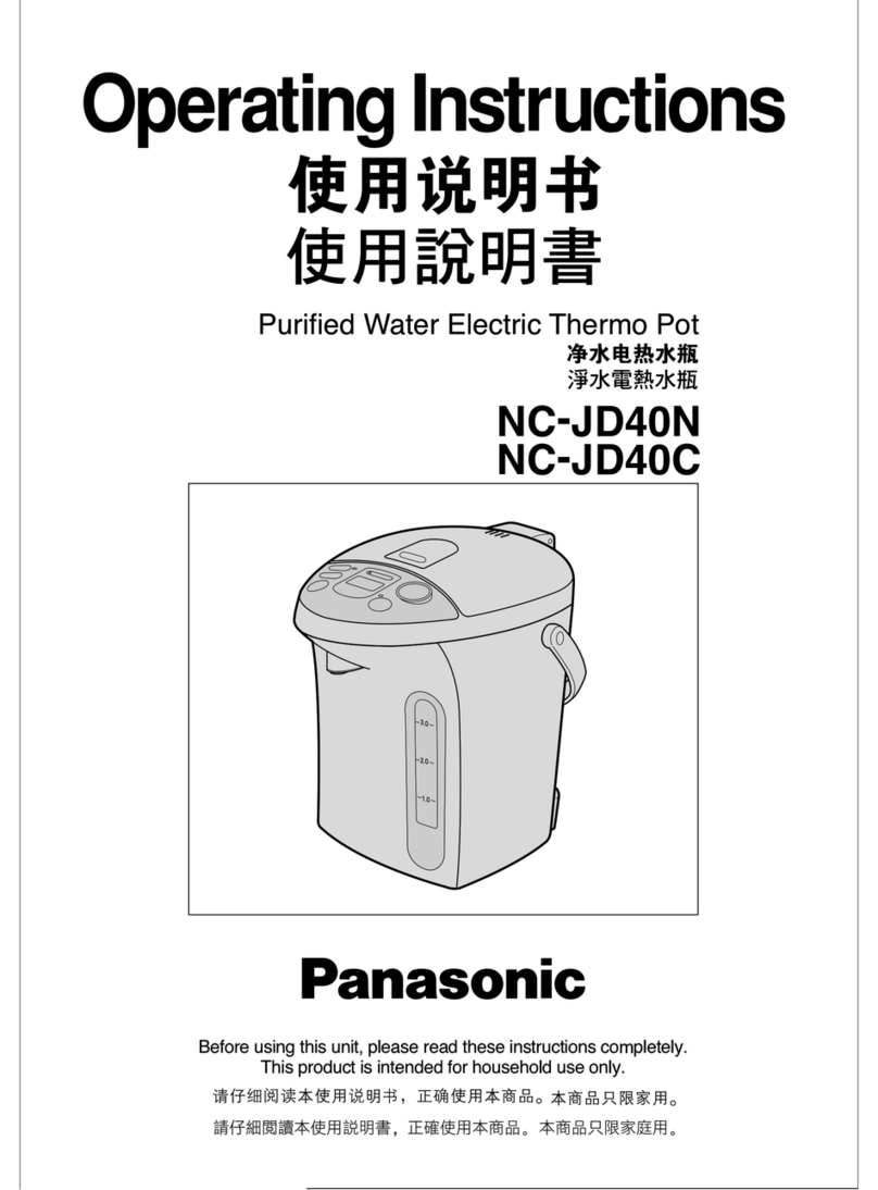 Panasonic NCJD40C operating instructions