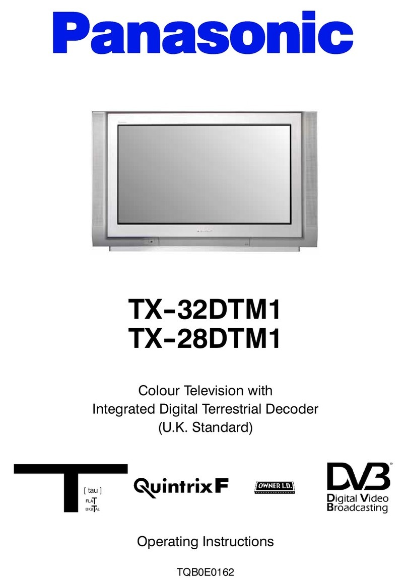 Panasonic TX-28DTM1 User manual Panasonic TX-28DTM1 User manual