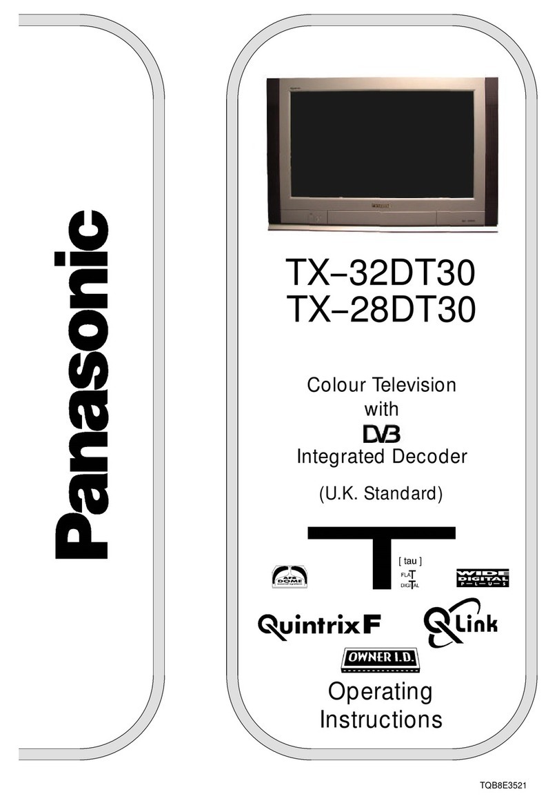 Panasonic TX-28DT30 User manual