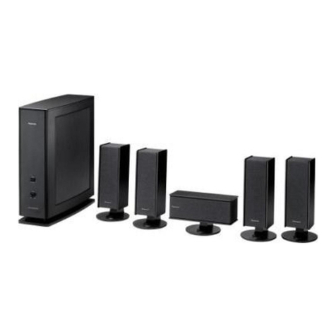 Panasonic SB-TP20 User manual