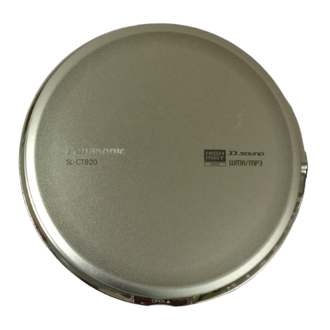 Panasonic SL-CT820 User manual