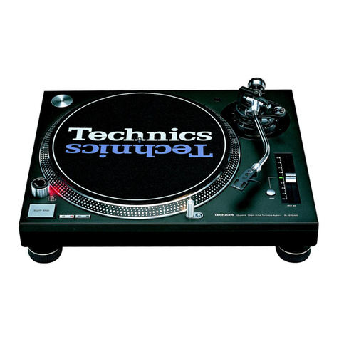 Technics SL-1210MK5 User manual