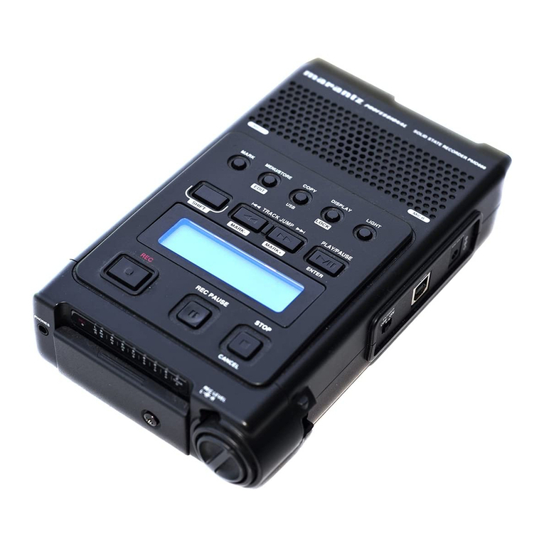 Marantz PMD660 User manual