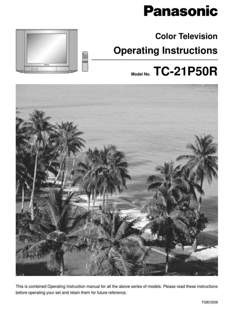 Panasonic TC-21P50R operating instructions