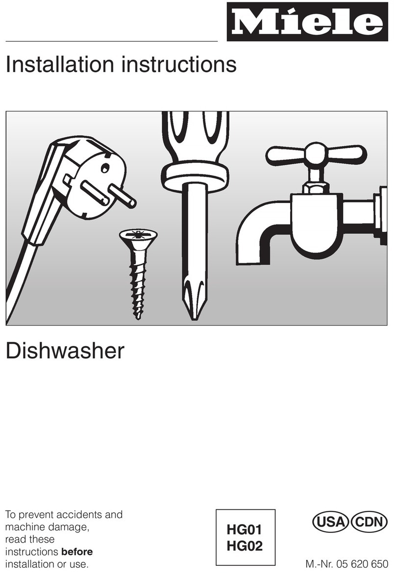 Miele HG01 installation instructions