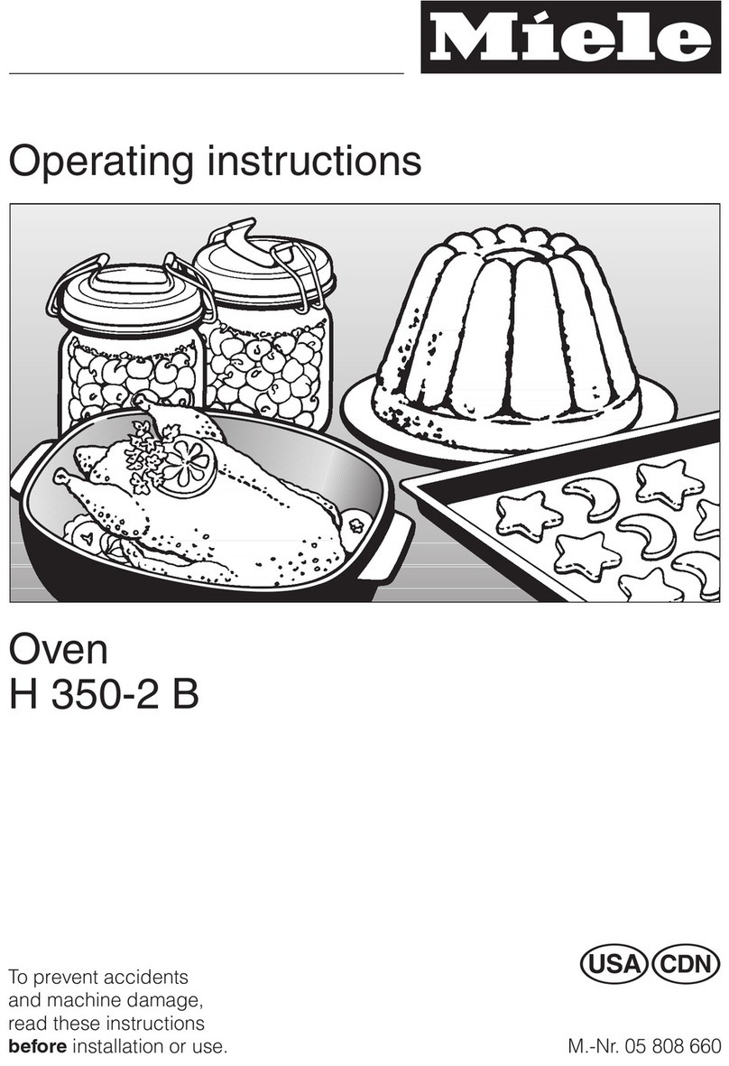 Miele H 350-2 B operating instructions