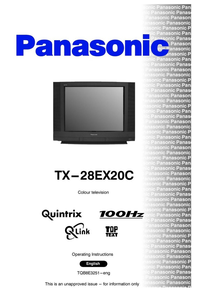 Panasonic TX-28EX20C User manual Panasonic TX-28EX20C User manual