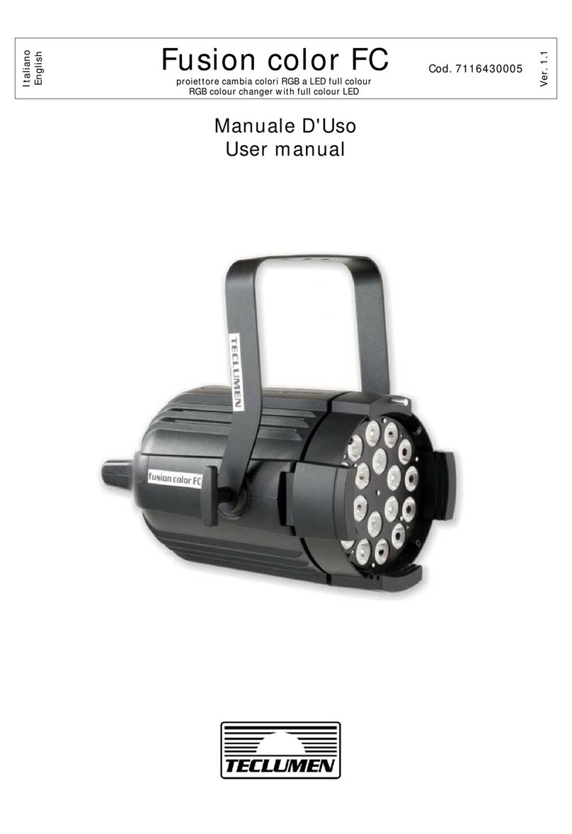Teclumen Fusion color FC user manual