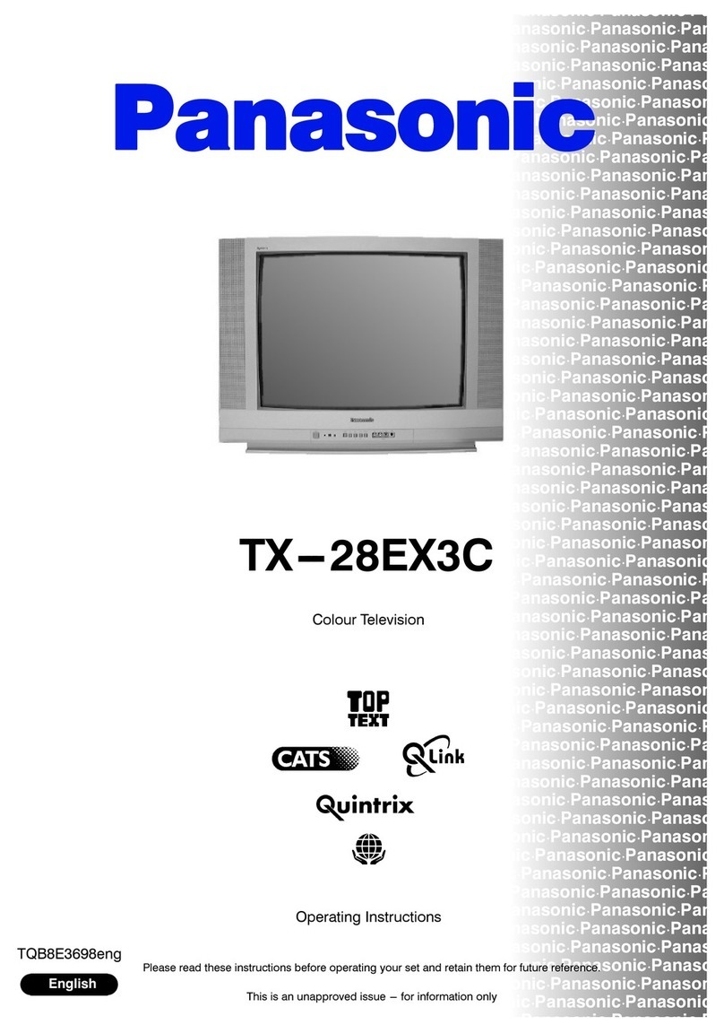 Panasonic TX-28EX3C operating instructions