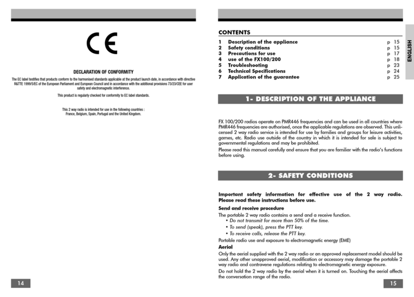 LOGICOM FX 200 quick guide