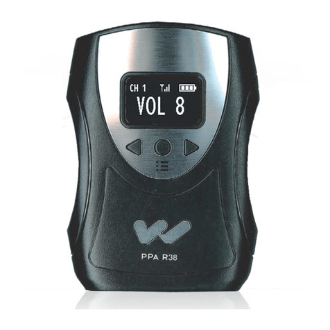 Williams Sound PPA R38 User manual
