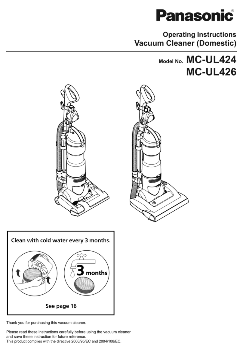 Panasonic MCU-L424 Operating	 instruction