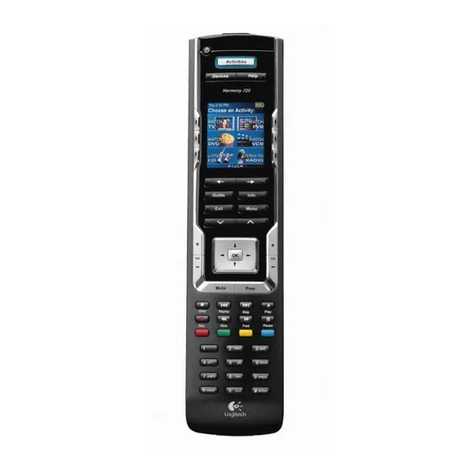 Logitech Harmony 785 User manual